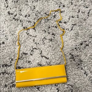 Yellow Clutch Bag